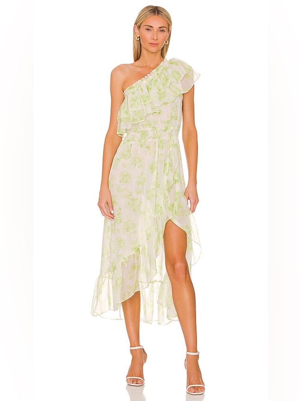 🆕 MISA Rumi Dress in Honeydew Blossom